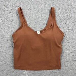 Lululemon Align Tank Top Women's 4 Ancient Copper Light Support Stretch W1BSWS